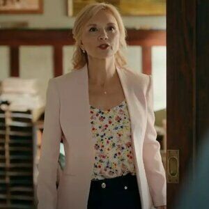 Banana Republic Floral Classic Camisole Large Petite As Seen on Virgin River